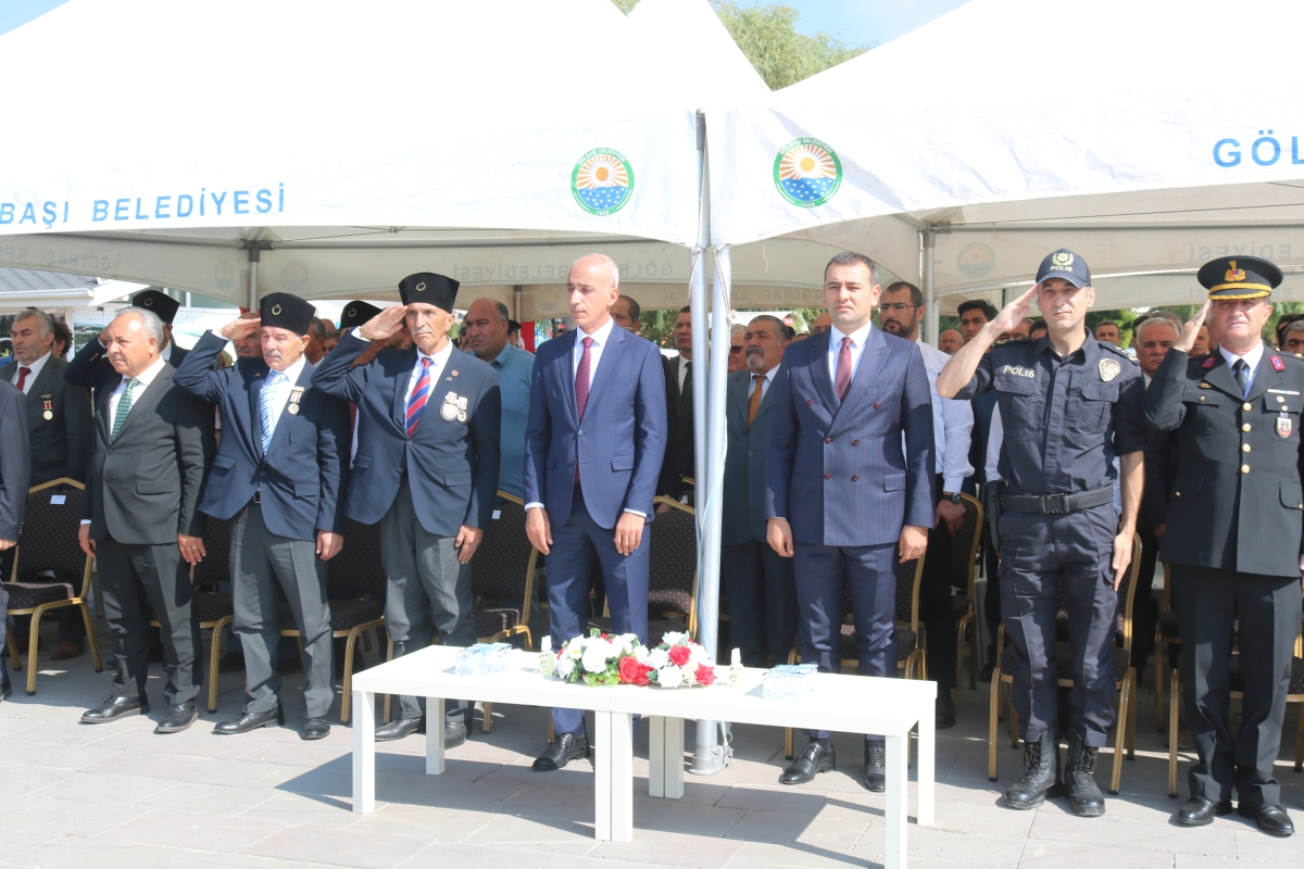 Gölbaşı’nda 19 Eylül Gaziler Günü kutlandı