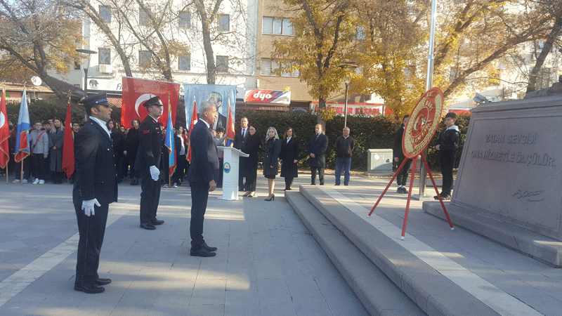 Gölbaşı'nda 10 Kasım Atatürk’ü anma töreni düzenlendi