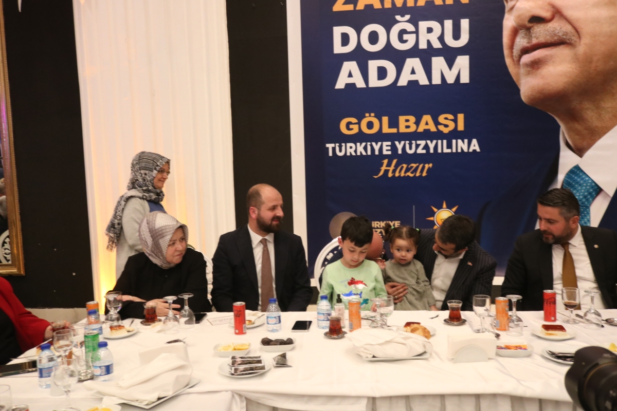 AK Parti Gölbaşı İlçe Teşkilatı iftar programında bir araya geldi