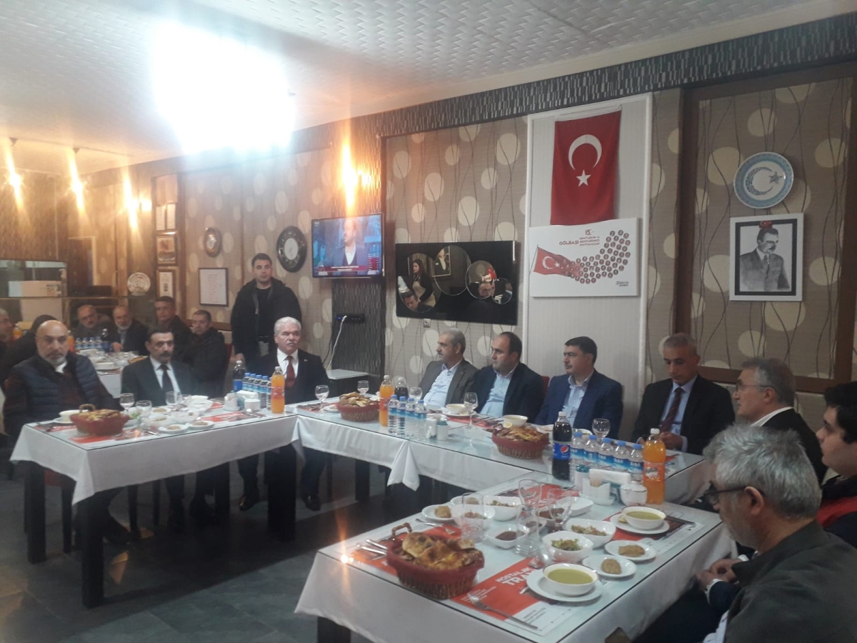 Gölbaşı Bayburtlular Derneği tarafından iftar programı düzenlendi