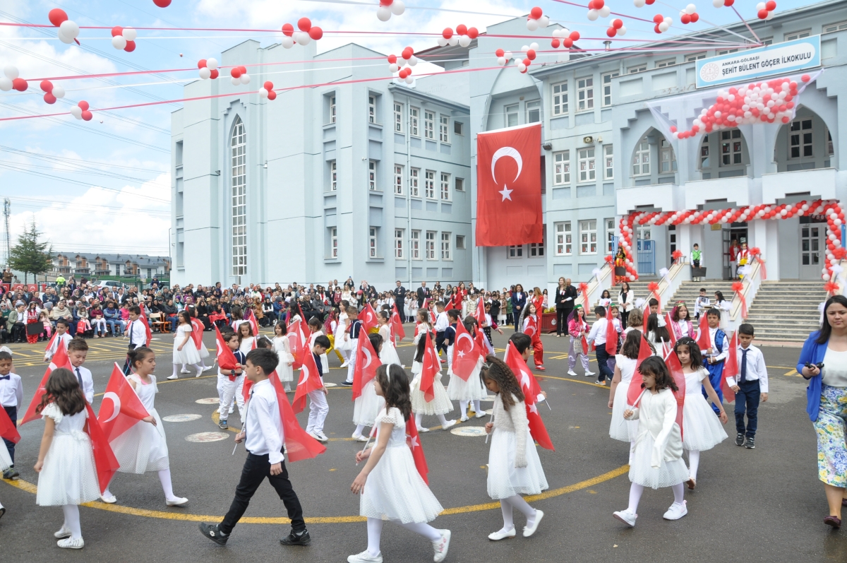 Gölbaşı'nda 23 Nisan coşkusu