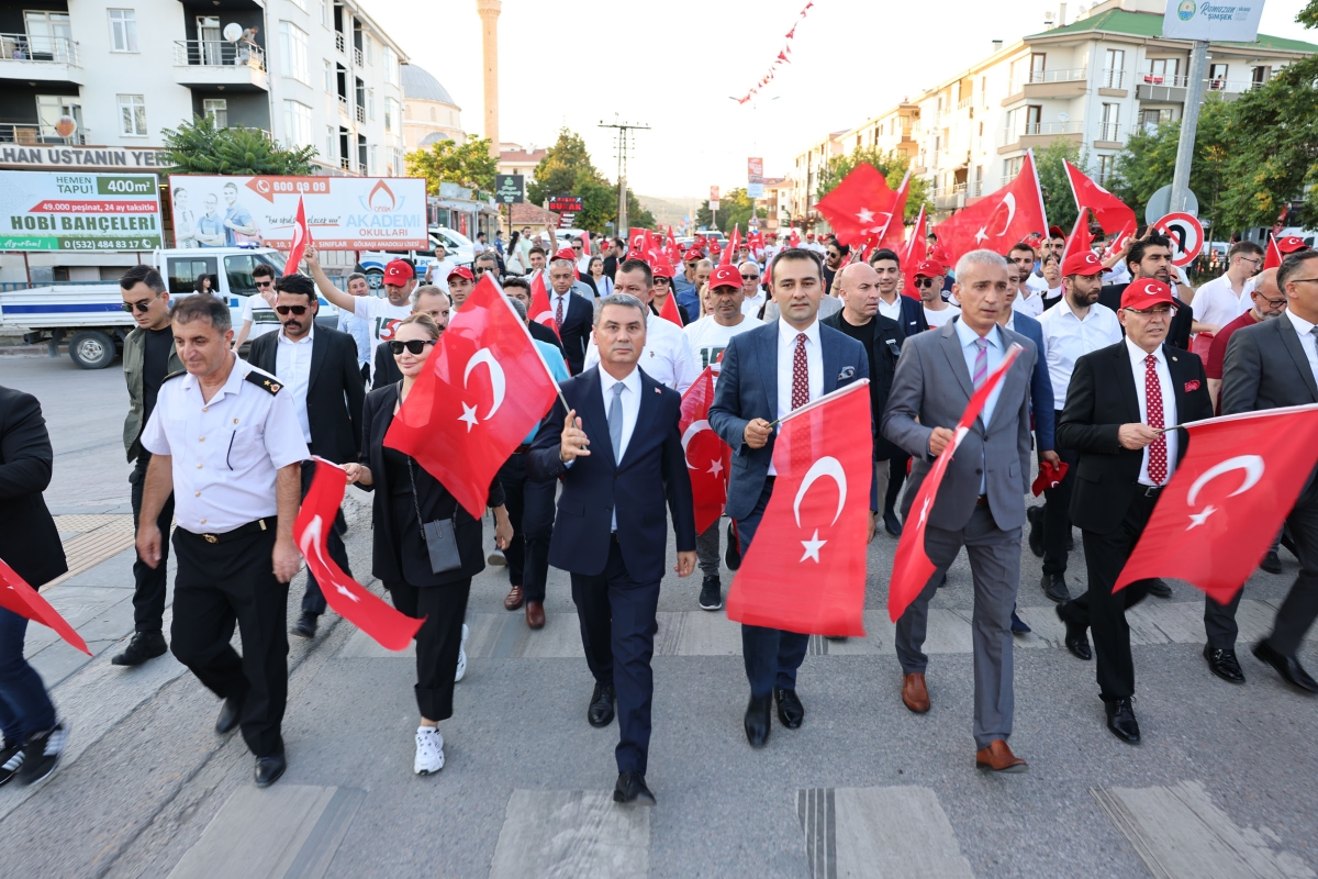 Gölbaşı’nda 15 Temmuz Demokrasi ve Milli Birlik Günü Anması