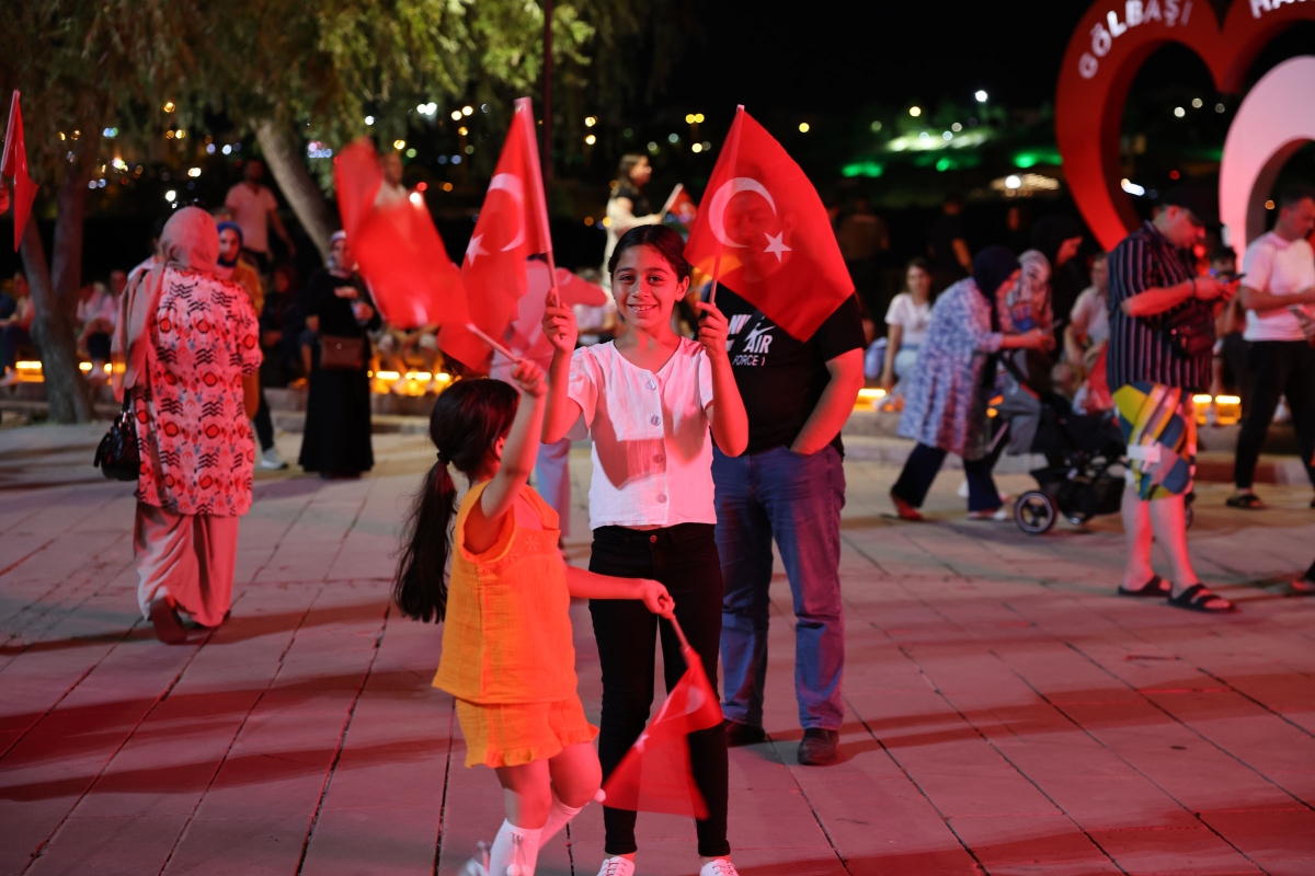 Gölbaşı’nda 15 Temmuz Demokrasi ve Milli Birlik Günü Anması