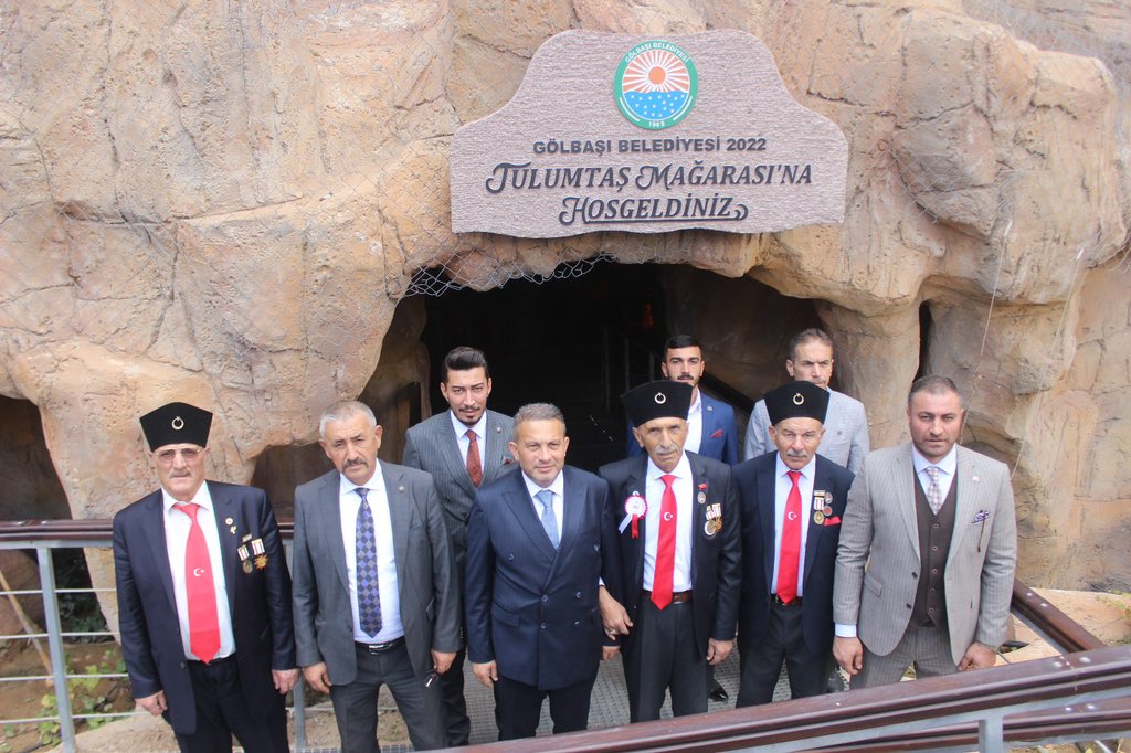 MHP İlçe ’den Tulumtaş Mağarası’na ziyaret