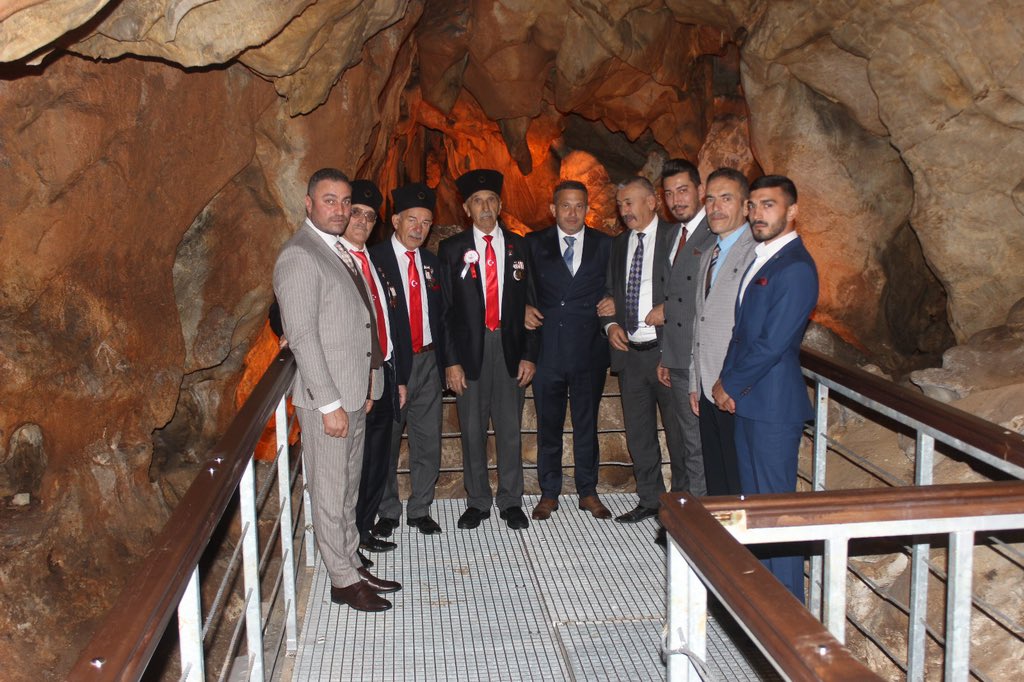 MHP İlçe ’den Tulumtaş Mağarası’na ziyaret