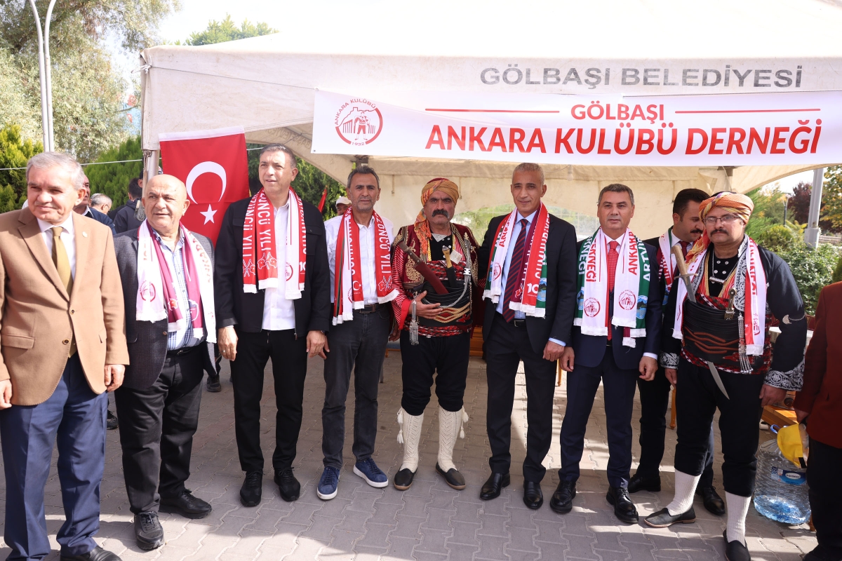 Gölbaşı’nda 29 Ekim Cumhuriyet Bayramı’nın 100. Yıl dönümü resmî törenle kutlandı