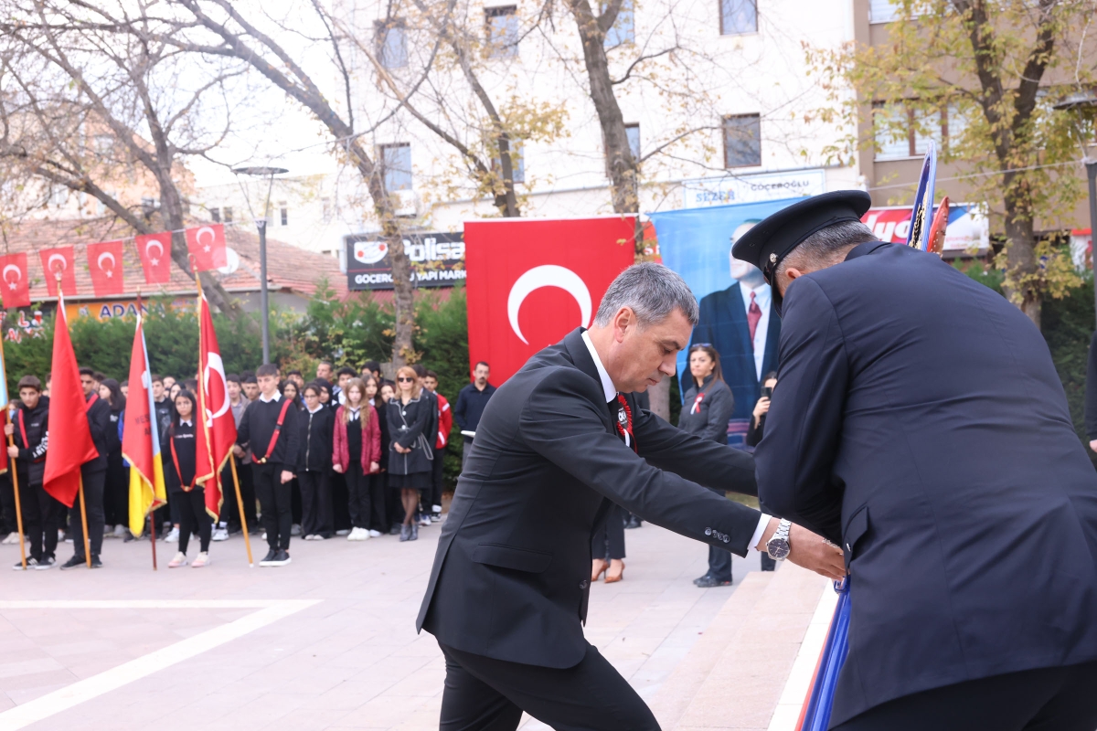 Gölbaşı’nda 10 Kasım Atatürk'ü Anma töreni düzenlendi