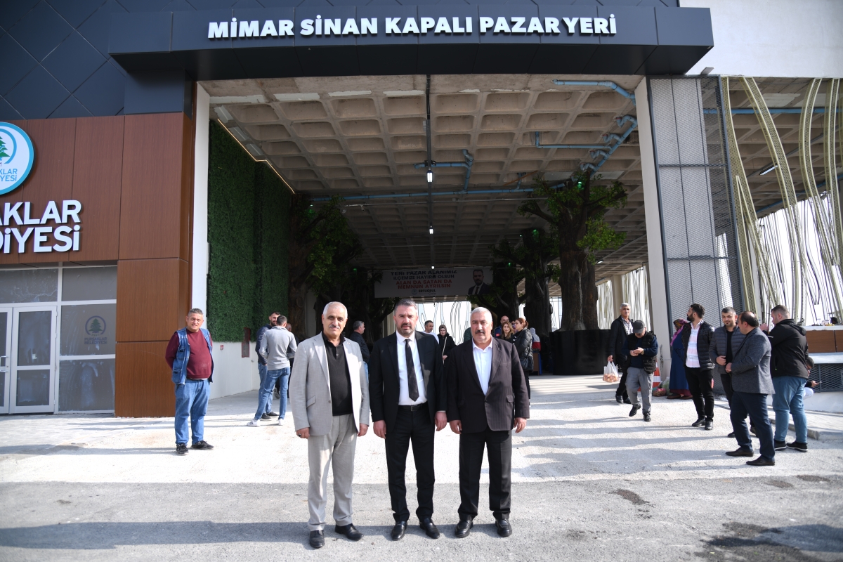 Ankara’nın En Modern Kapalı Pazar Alanı Açıldı