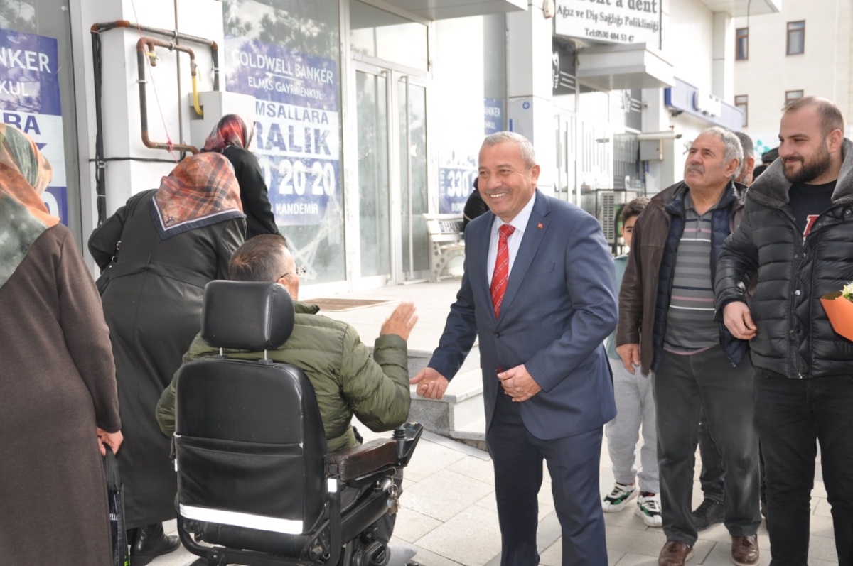 Mehmet Aktay Belediye Başkanlığı için kolları sıvadı