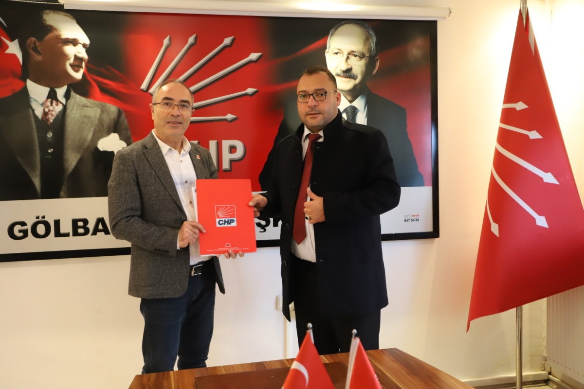 Övünç Aksakal, CHP Gölbaşı Belediye Meclis Üyesi aday adaylığı için başvurdu