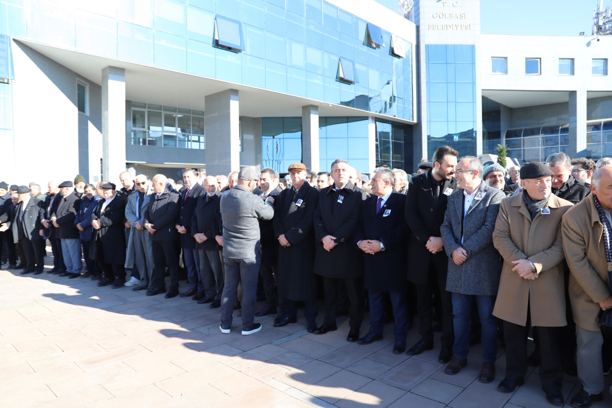 Gölbaşı Eski Belediye Başkanı Dr. Cevdet Kara son yolculuğuna uğurlandı