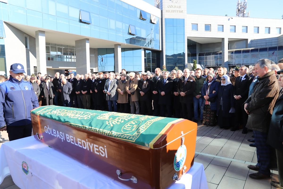 Gölbaşı Eski Belediye Başkanı Dr. Cevdet Kara son yolculuğuna uğurlandı