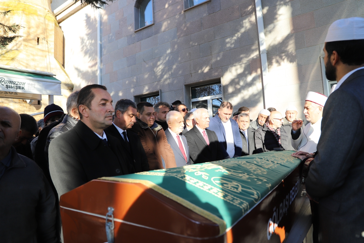 Gölbaşı Eski Belediye Başkanı Dr. Cevdet Kara son yolculuğuna uğurlandı