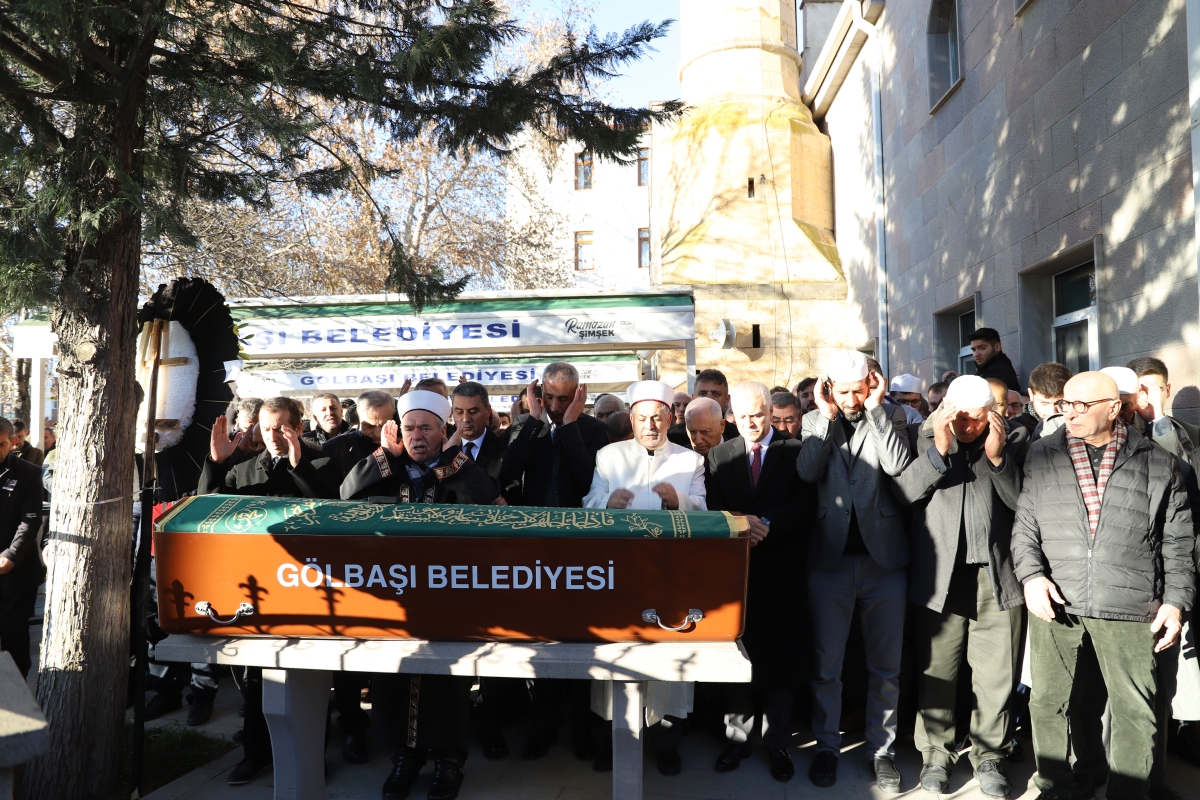 Gölbaşı Eski Belediye Başkanı Dr. Cevdet Kara son yolculuğuna uğurlandı