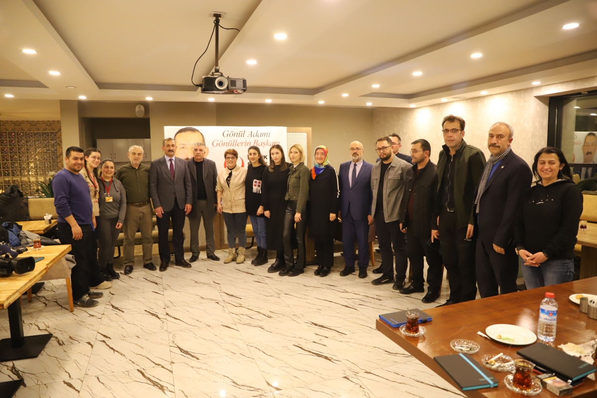 BBP Gölbaşı Belediye Başkan Adayı Koçak basın mensuplarıyla buluştu
