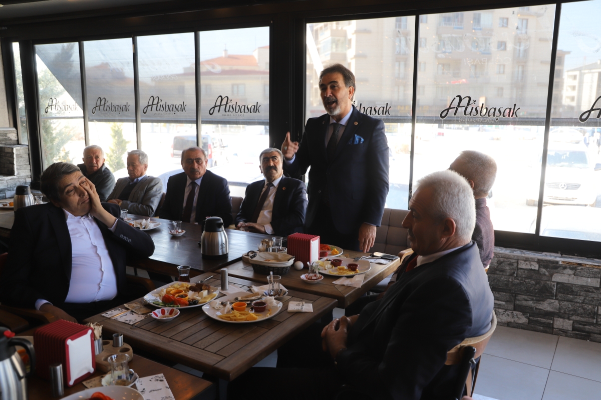 YRP Gölbaşı Belediye Başkan Adayı Salih Aydemir, Muhtarlarla Buluştu