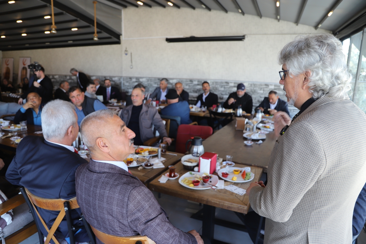YRP Gölbaşı Belediye Başkan Adayı Salih Aydemir, Muhtarlarla Buluştu