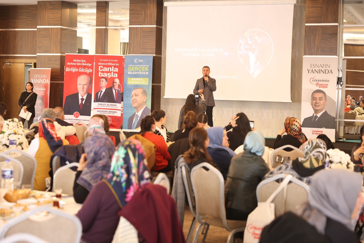 BAŞKAN ŞİMŞEK, KADIN ESNAFLARLA KAHVALTIDA BULUŞTU