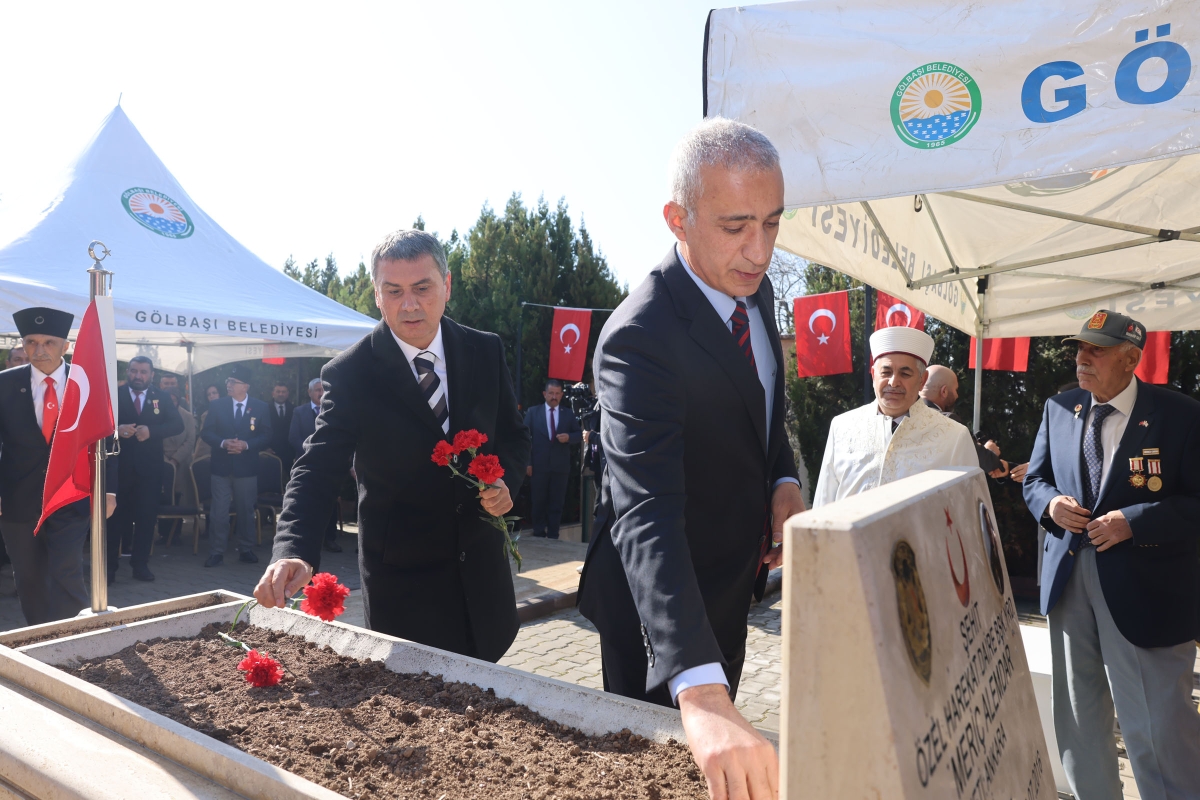 ÇANAKKALE ZAFERİ’NİN 109. YIL DÖNÜMÜNDE ŞEHİTLER ANILDI