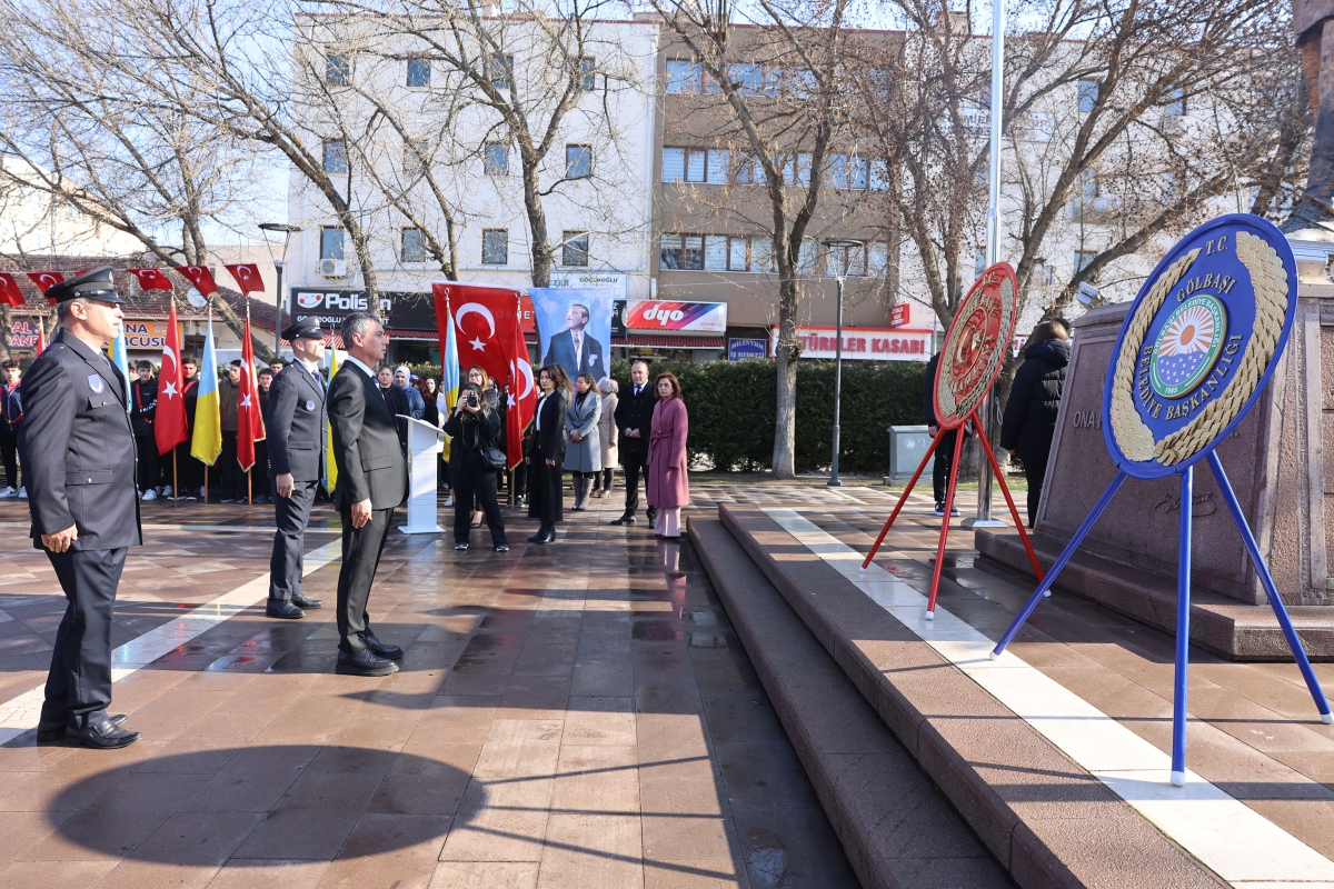ÇANAKKALE ZAFERİ’NİN 109. YIL DÖNÜMÜNDE ŞEHİTLER ANILDI