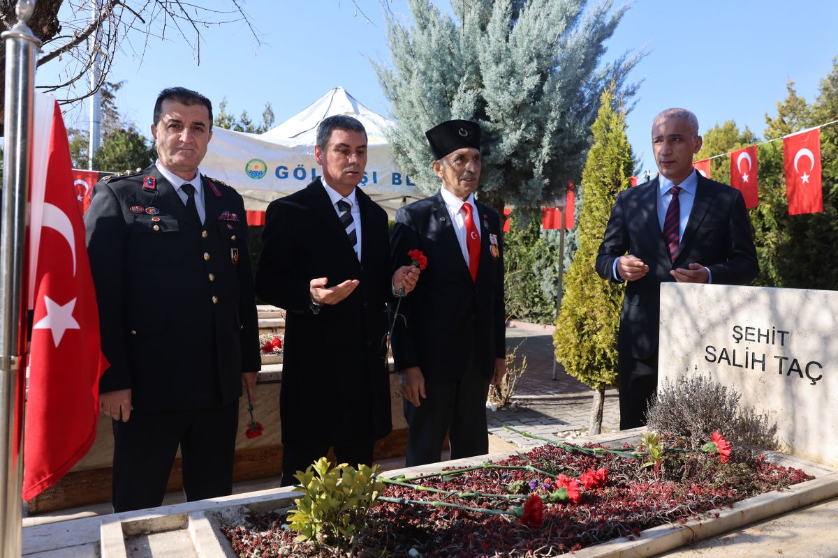 ÇANAKKALE ZAFERİ’NİN 109. YIL DÖNÜMÜNDE ŞEHİTLER ANILDI