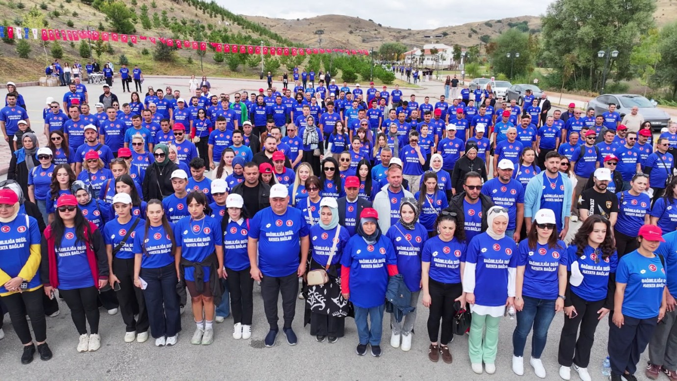 Keçiören’de “Bağımlılığa Değil, Hayata Bağlan” yürüyüşü