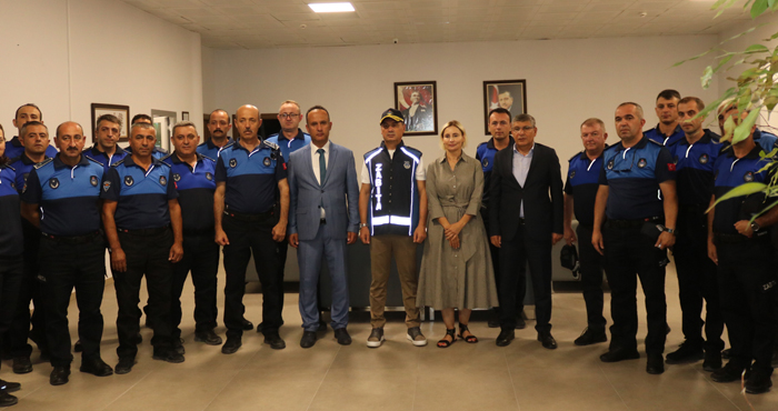 Gölbaşı Belediye Başkanı Şimşek'ten Zabıta Müdürlüğü'ne ziyaret