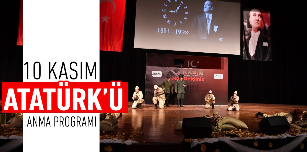 10 Kasım Atatürk’ü anma programı
