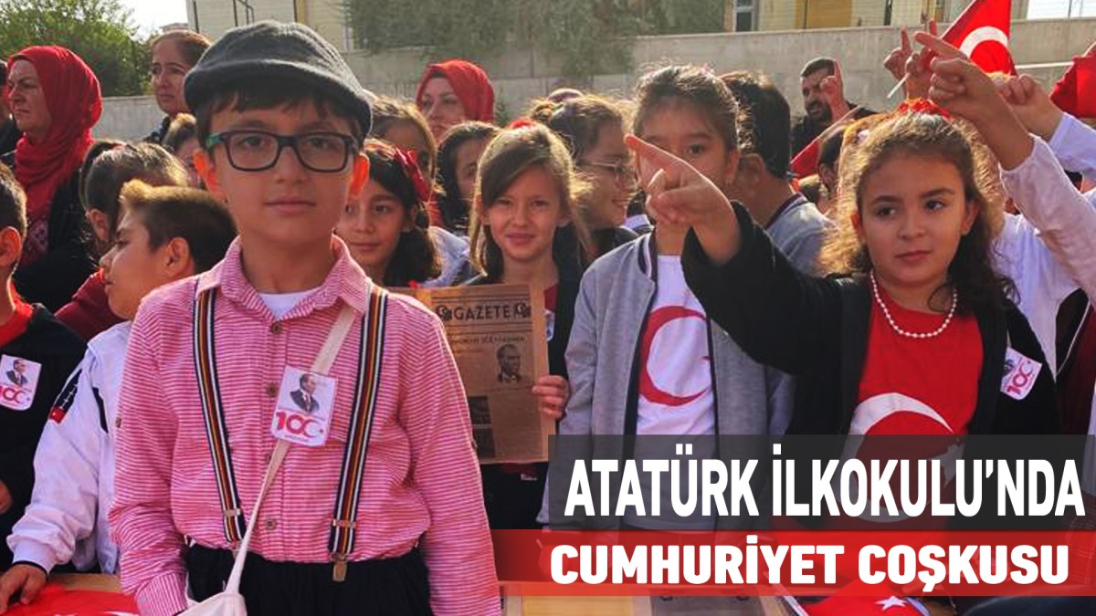 Atatürk İlkokulu’ndan Cumhuriyet coşkusu 