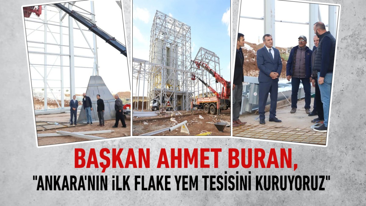 Başkan Ahmet Buran, 