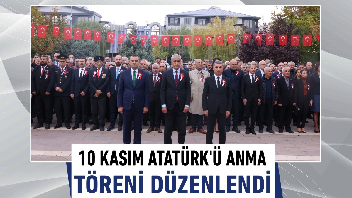 Gölbaşı’nda 10 Kasım Atatürk'ü Anma töreni düzenlendi