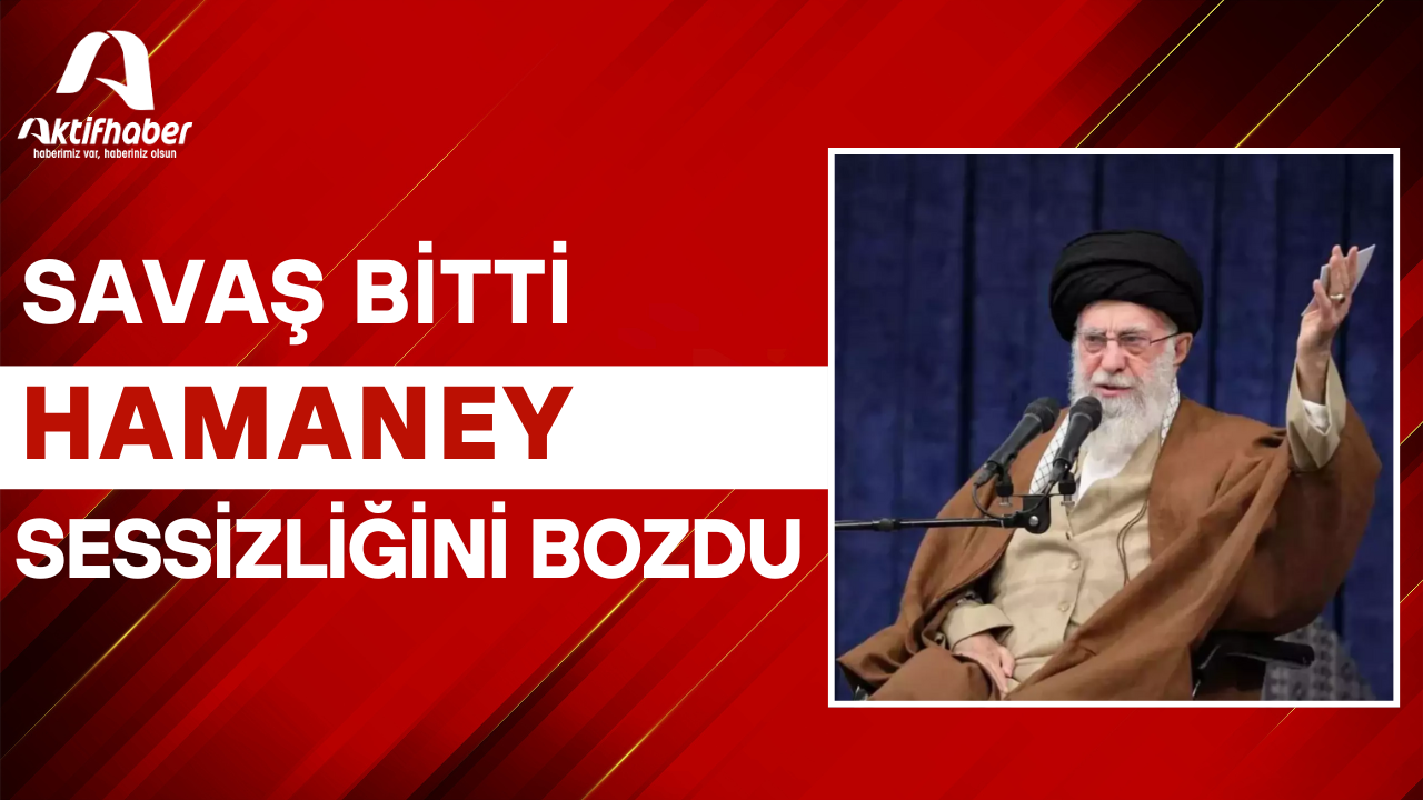 Savaş bitti, Hamaney sessizliğini bozdu
