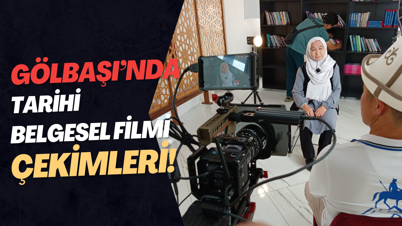 Gölbaşı’nda Tarihi Belgesel Filmi Çekimleri!