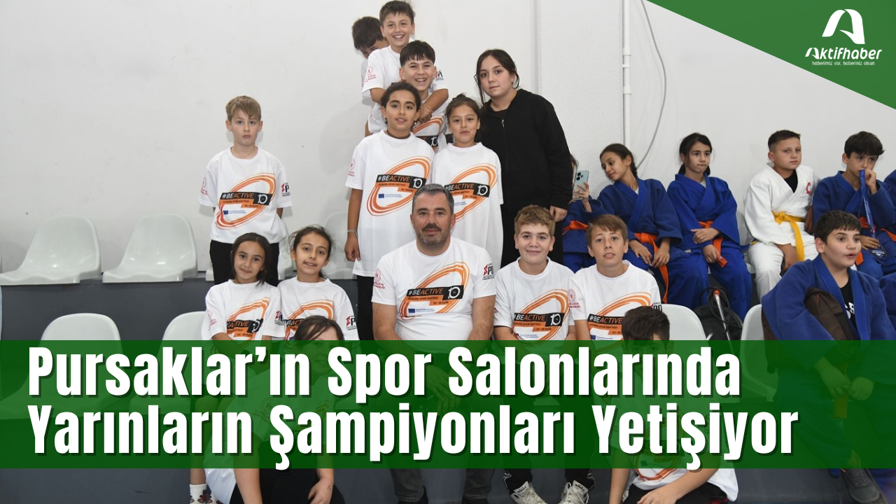 Pursaklar’ın Spor Salonlarında Yarınların Şampiyonları Yetişiyor