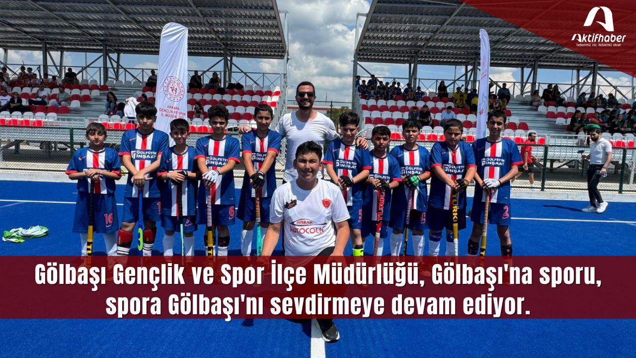 Gölbaşı Gençlik ve Spor İlçe Müdürlüğü, Gölbaşı'na sporu, spora Gölbaşı'nı sevdirmeye devam ediyor.