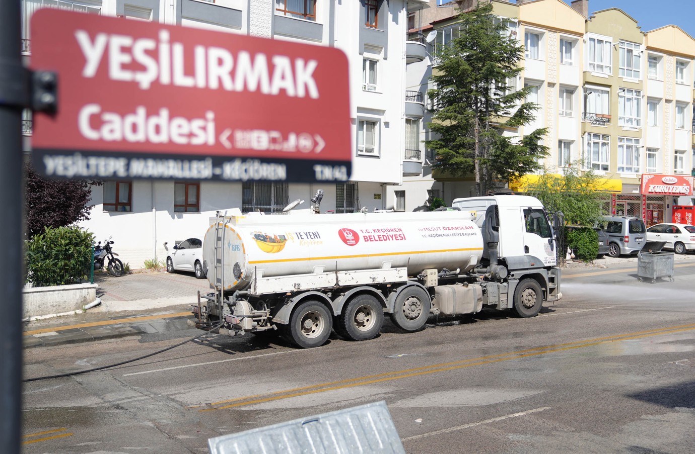 KEÇİÖREN’DE KAPSAMLI TEMİZLİK SEFERBERLİĞİ