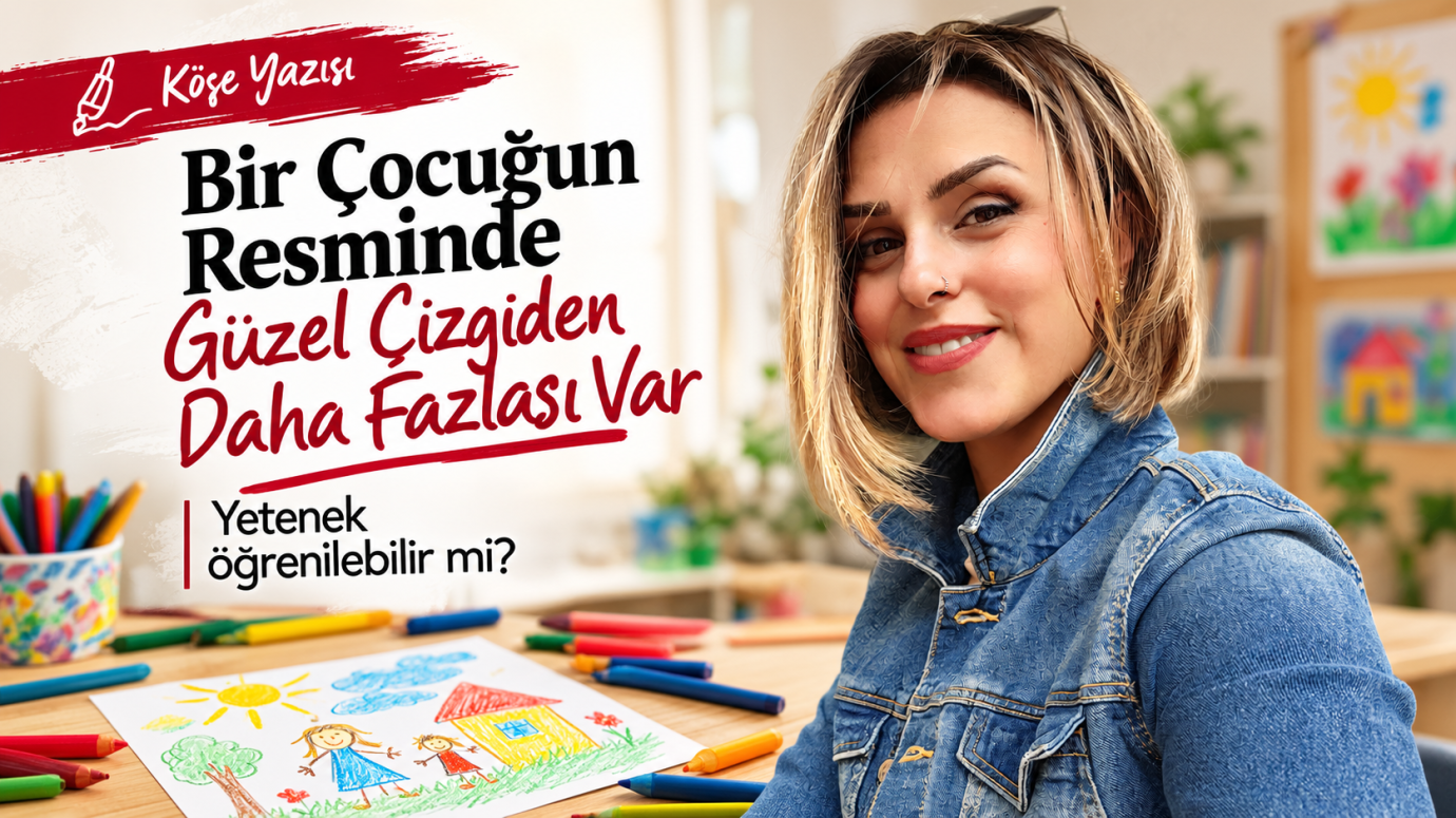 Bir Çocuğun Resminde Güzel Çizgiden Daha Fazlası Var