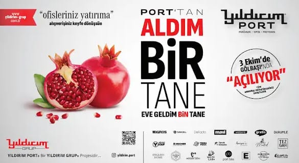 Yıldırım Port 3 Ekim’de Kapılarını Ankara’ya Açıyor