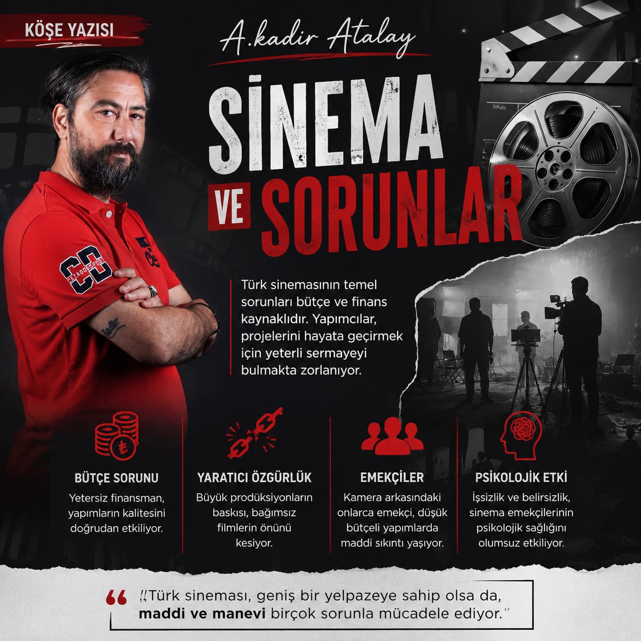 SINEMA VE  SORUNLAR