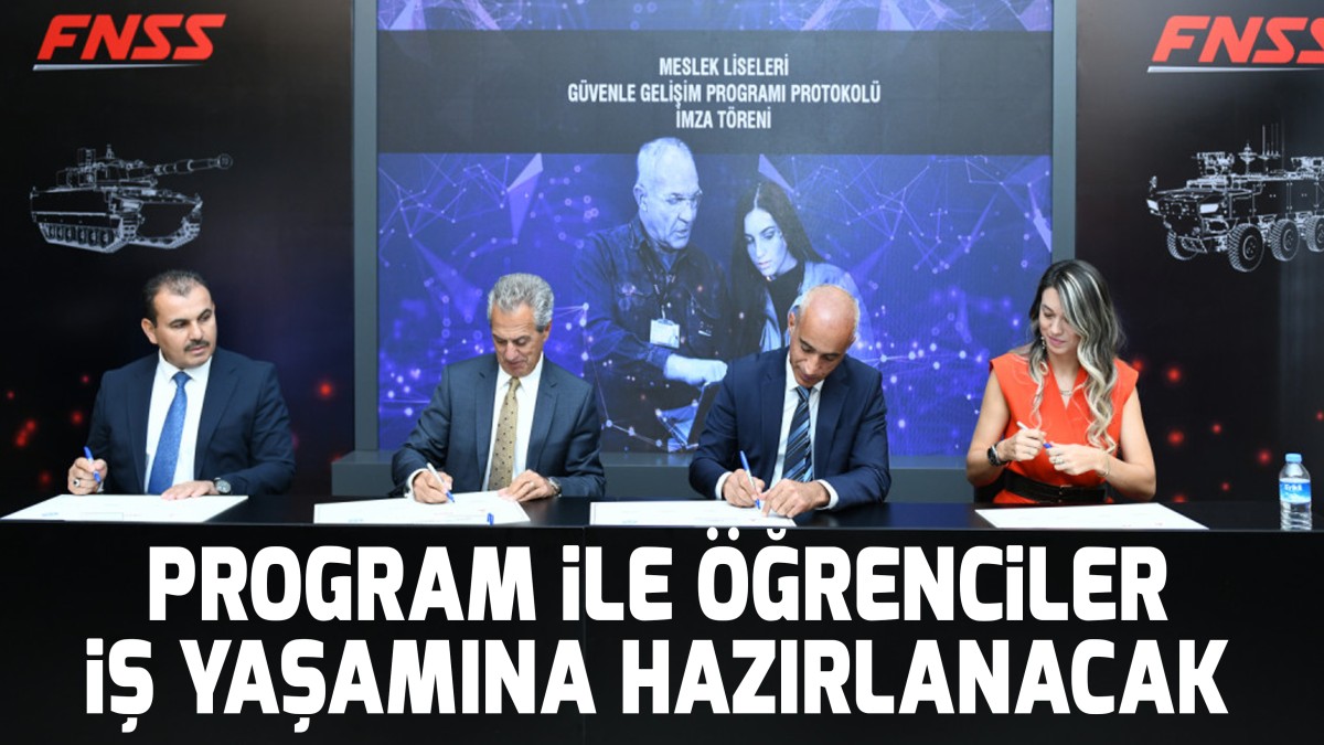 “Meslek Liseleri Güvenle Gelişim Programı” için İlk Adım 